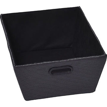 Coș Depozitare Din Poliester 32,5x45x18 cm - Negru - ramosdecor