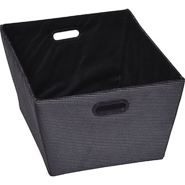 Coș Depozitare Din Poliester 35x45x24 Cm - Negru - ramosdecor