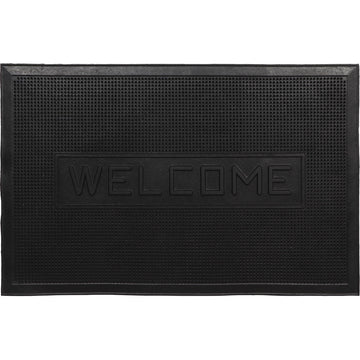 Preș Intrare Adam 45X70CM Cauciuc - Negru Welcome - ramosdecor