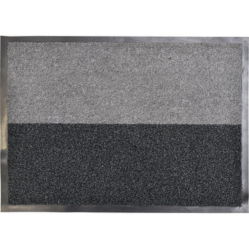 Preș Intrare Magic 50X70CM Polipropilenă/Pvc - Gri/Negru - ramosdecor