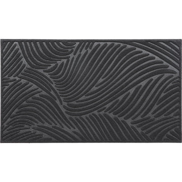 Preș Intrare Vague 43,5X75CM Poliester/Cauciuc - Negru - ramosdecor