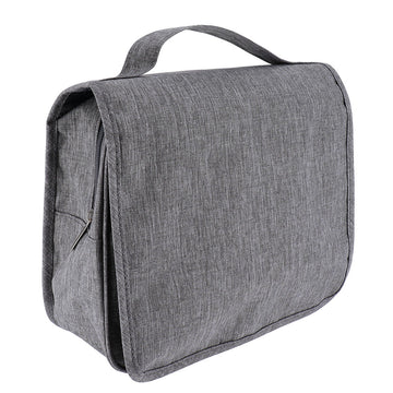 Geantă pentru Agățat cu Clapetă și Închidere cu Velcro Imprimat - Heather Grey - ramosdecor