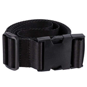 Bretea Reglabilă de Bagaj din Poliester Imprimat - Heather Black - ramosdecor