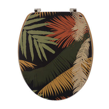 Capac de Toaletă cu Balamale din Oțel Inoxidabil - Exotic Garden - ramosdecor