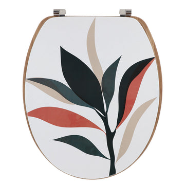 Capac De Toaletă MDF 18 Inch Cu Balamale Din Oțel Inoxidabil - Bucolique - ramosdecor