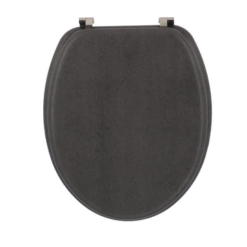 Capac de Toaletă cu Balamale din Oțel Inoxidabil - Concrete Effect - ramosdecor