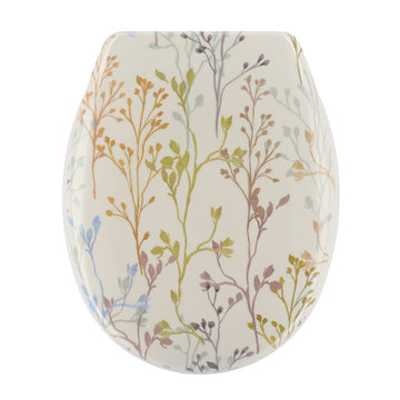 Capac De Toaletă Duroplast 18 Inch Cu Balamale Din Plastic - Gardena prezentat într-un decor modern marca Ramos