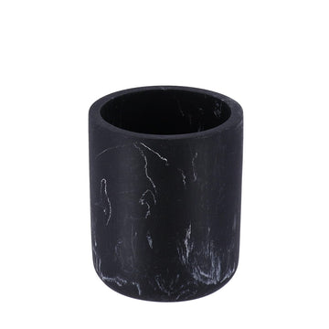 Pahar din Polirășină - Negru cu Model - ramosdecor