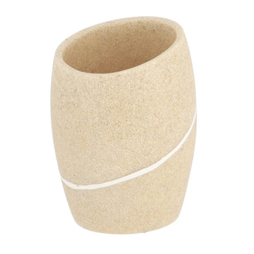 Pahar Rotund din Polirășină - Natural - ramosdecor
