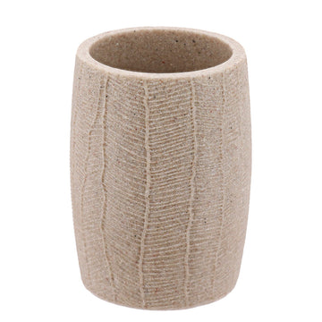 Pahar din Polirasină cu Efect de Frunză - Natural prezentat într-un decor modern marca Ramos