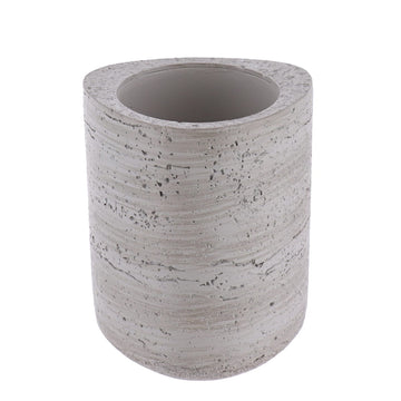 Pahar din Polirasină cu Efect de Beton - Gri prezentat într-un decor modern marca Ramos