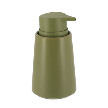 Dozator de Săpun din Gresie 420 ml - Khaki prezentat într-un decor modern marca Ramos