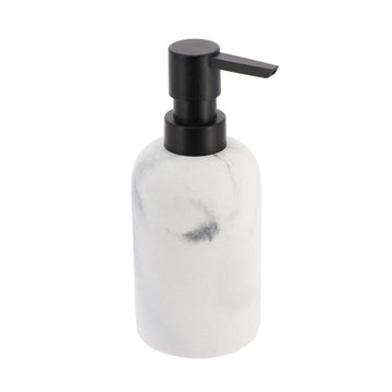 Dozator de Săpun din Polirasină 300 ml - Marmură prezentat într-un decor modern marca Ramos