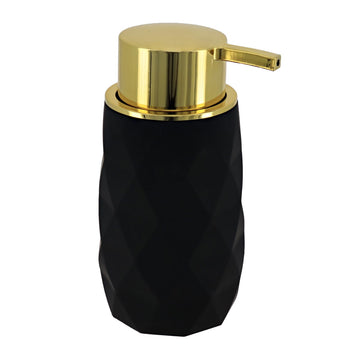 Dozator Săpun din ABS + Cauciuc 210 ml - Negru - ramosdecor
