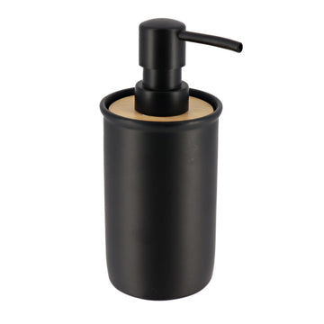 Dozator de Săpun din Polirasină 260 ml - Negru prezentat într-un decor modern marca Ramos