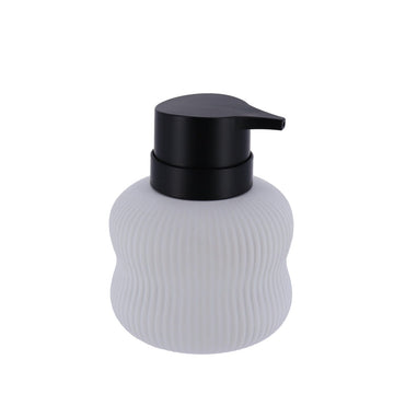 Pahar Rotund Bicolor din Ceramică - Alb prezentat într-un decor modern marca Ramos