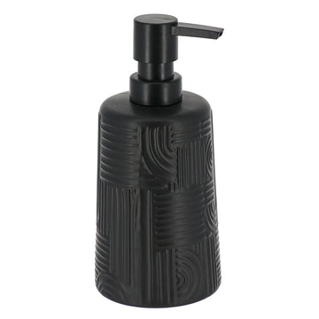 Dispenser pentru Săpun din Ceramică 430 ml - Negru prezentat într-un decor modern marca Ramos