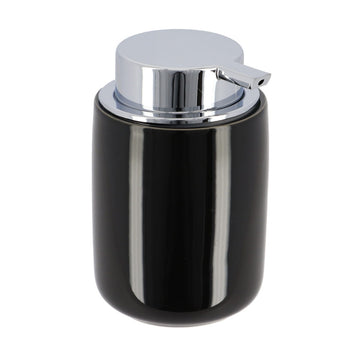 Dispenser Săpun Rotund cu Pompă 235 ml - Negru - ramosdecor