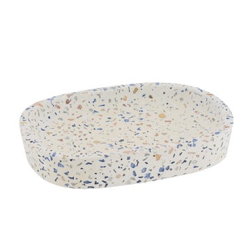 Farfurie Pentru Săpun din Ciment - Terrazzo prezentat într-un decor modern marca Ramos