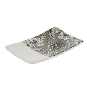 Farfurie De Săpun Dolomite Imprimată - Khaki Jungle Fever prezentat într-un decor modern marca Ramos