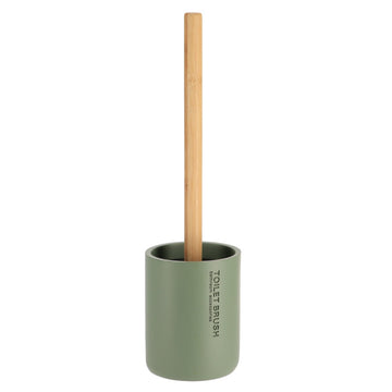 Perie Toaletă din Polirășină - Khaki/Bambus - ramosdecor