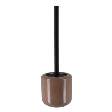 Perie de Toaletă din Gresie - Caramel prezentat într-un decor modern marca Ramos