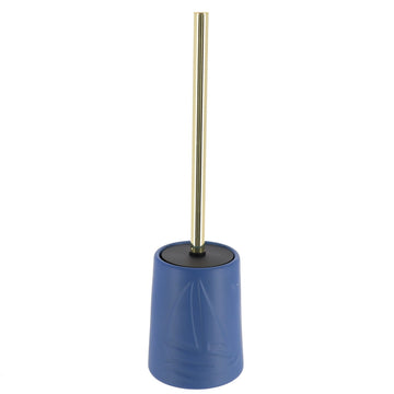 Perie de Toaletă din Gresie Decor în Formă de Barcă - Navy Blue prezentat într-un decor modern marca Ramos