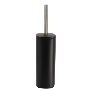 Perie Toaletă Pătrată Metalică - Negru - ramosdecor
