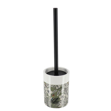 Perie De Toaletă Dolomite Imprimată Cu Tulpină Din Oțel Inoxidabil - Khaki Jungle Fever - ramosdecor