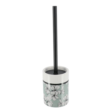 Perie De Toaletă Dolomite Imprimată Cu Tulpină Din Oțel Inoxidabil - Grey Ecrin - ramosdecor