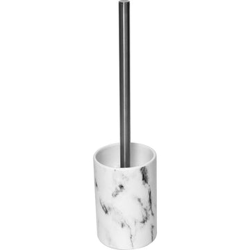 Perie Toaletă cu Tijă din Oțel Inoxidabil - Marble - ramosdecor