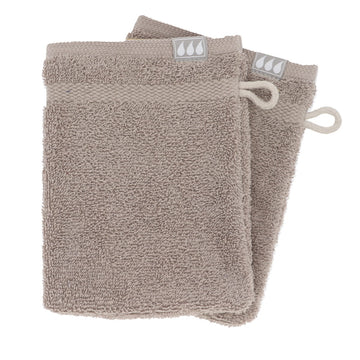 Set de 2 Mănuși 100% Bumbac 15x21 cm - Taupe - ramosdecor