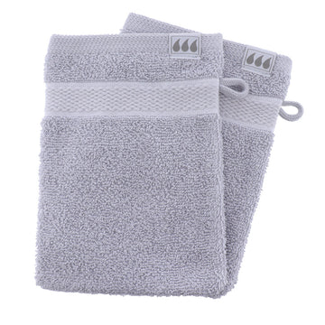 Set de 2 Mănuși 100% Bumbac 15x21 cm - Gri Clar - ramosdecor