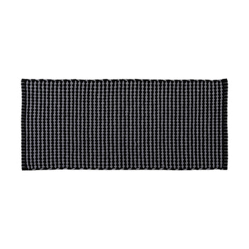 Covoraș Împletit 50x120 CM - Gri/Negru - ramosdecor