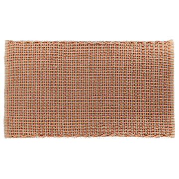Covoraș Împletit 50x90 CM - Alb/Maro - ramosdecor
