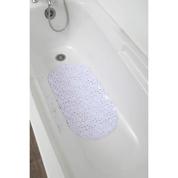 Covoraș de Baie din PVC 69x36 cm cu Bule - Alb - ramosdecor