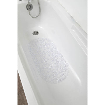 Covoraș de Baie din PVC 69x36 cm cu Bule - Transparent - ramosdecor