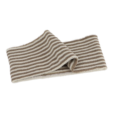 Bandă Elastică pentru Păr cu Dungi - Natural/Taupe - ramosdecor