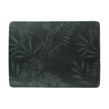 Covoraș Essential Nature 45x60 CM - Negru/Frunze - ramosdecor