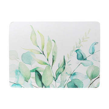 Covoraș Eden Garden 45x60 CM - Alb/Frunze - ramosdecor