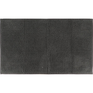 Covoraș Baie Microfibră 45x75 CM - Gri/Negru | Contrast Elegant - ramosdecor