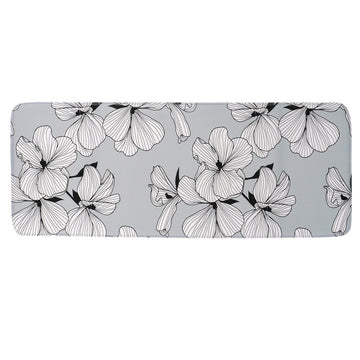 Covoraș Microfibră Imprimat 45x120 Cm - Grey Ecrin ilustrat într-un decor elegant marca Ramos