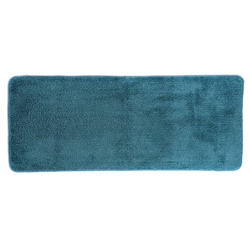 Covoraș Microfibră 50 x 120 CM cu Suport din Latex - Peacock Blue - ramosdecor