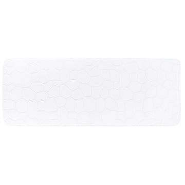 Covoraș Microfibră cu Spumă de Memorie 45x120 CM - Alb - ramosdecor