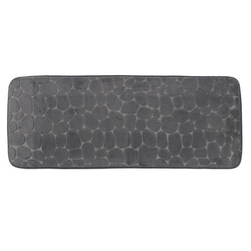 Covoraș Microfibră cu Spumă de Memorie 45x120 cm - Gri Închis - ramosdecor