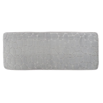 Covoraș Microfibră cu Spumă de Memorie 45x120 cm - Gri Deschis - ramosdecor