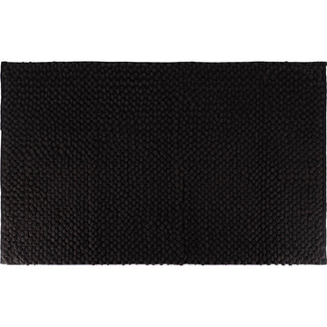 Covor Baie Microfibră cu Bile 50x80 CM - Negru - ramosdecor