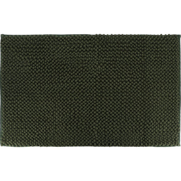 Covor Baie Microfibră cu Bile 50x80 CM - Dark Green - ramosdecor