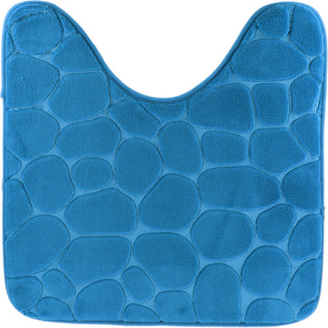 Covoraș Microfibră cu Spumă de Memorie 45x50 cm - Peacock Blue - ramosdecor
