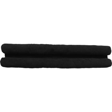 Izolator ușă dublu 80CM din catifea - Negru - ramosdecor